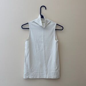 Club Monaco Women’s XS Ivory Sleeveless Top